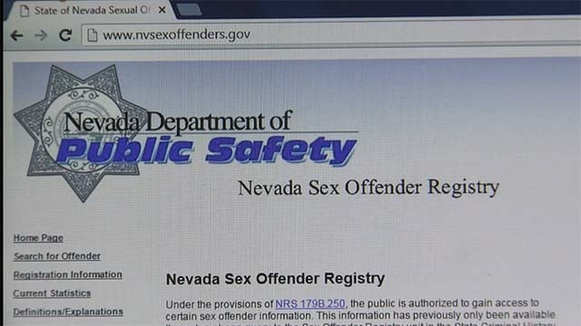 Nevada Department of Public Safety implements new sex offender l - FOX5 