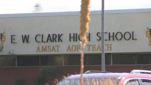 14-year-old arrested in stabbing at Clark High School