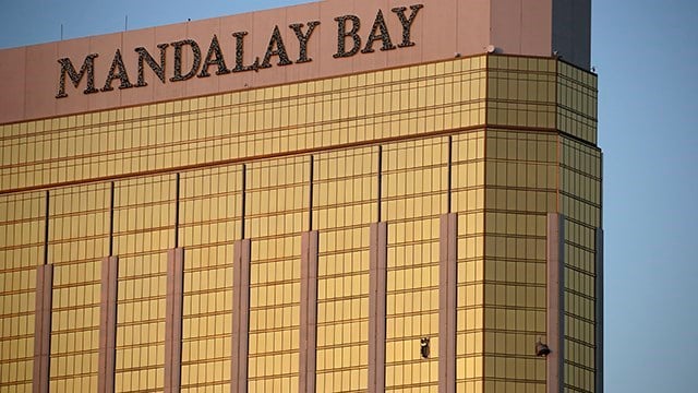 The Latest: Hotel says wounded Vegas security guard is safe